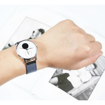 Para Huawei Smart Pulsera S1/B5/ajuste/watch NOKIA de ACERO de Repuesto de 18 mm Colores de Tejido de Nylon Correa de reloj de la Correa de Muñeca