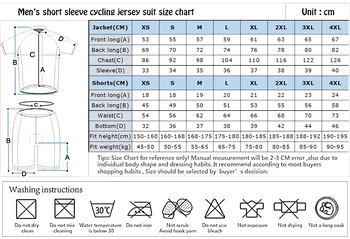 Verano Color Puro Ciclismo Kit de Pro Cycling Jersey Conjunto Transpirable de secado Rápido MTB Bicicleta Ciclismo Ropa Bike Wear Envío de la Gota