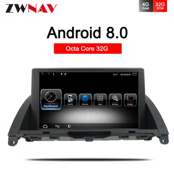 1 Din Android 8.0 Reproductor de DVD del Coche Para el BENZ C klasse w204 C200 2007-Coche Reproductor Multimedia GPS Navi del Coche de Radio estéreo de la unidad principal