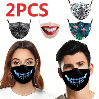 Estilo coreano de la Cara Maskswashable y Reutilizables de la Máscara de Polvo Lavable Tapabocas Salud Divertida Máscara de la Cara Maski Na Twarz el protector de la Cara de los Hombres
