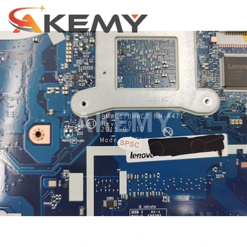 BMWC1/BMWC2 NM-A471 de la placa base para Lenovo 300-15IBR notebook CPU de la placa base N3050 de 1G DDR3 de prueba de trabajo