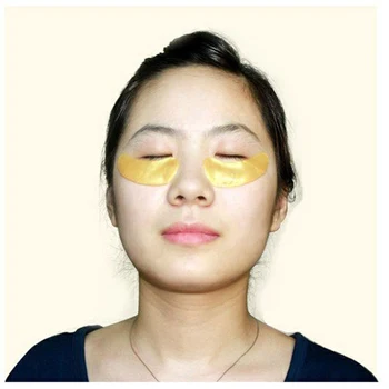 20Pair de la Máscara de Ojo Cristalina del Colágeno Máscara Anti-Hinchazón de los Ojos de la Almohadilla de Eliminar los Círculos Oscuros Anti-Envejecimiento de la Hidratación de los Ojos de los Parches de Ojos Cuidado