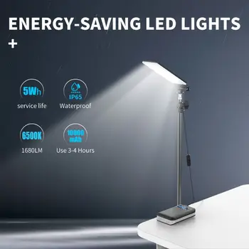 84pcs USB LED Lámpara Con Trípodes de Luz LED para Camping Live Stream de Vídeo de Fotos