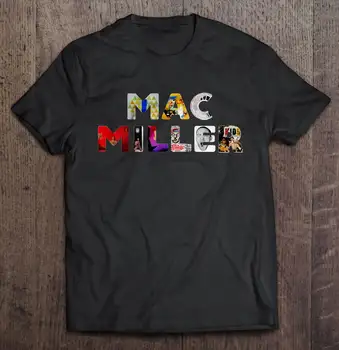 Mac Calle Harajuku de Algodón DE los Hombres de la Camiseta de Miller Version2 Camisetas