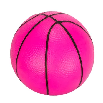 1Pcs Colorido Inflable de Baloncesto de Bola Suave Espesar Rebote de la Pelota de Goma Juego de Aprendizaje de Juguetes educativos Para Niños de Bebé