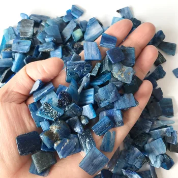 100g de Piedra Natural Cristal Mineral de Cristal Azul de Grava de Cuarzo de Curación material de BRICOLAJE del Acuario de Piedra casero de la Decoración de Artesanías