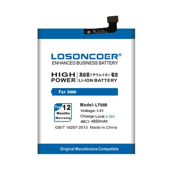 LOSONCOER 4850mAh LT55B Batería Para LeTV UNO X660 X600 Le 1 Batería Li-ion número de Seguimiento+herramientas Gratuitas