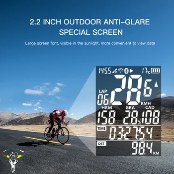 IGPSPORT GPS de Ciclismo Ordenador de la Bicicleta Impermeable IPX7 ANT+ Bicicleta Inalámbrico Velocímetro de Bicicleta deportivo Digital Cronómetro Accesorios