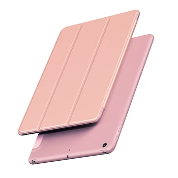 Funda iPad Air 2 de Generación de Caso para Apple iPad Air2 9.7 A1566 A1567 de Silicona Caso de la Cubierta Inteligente Soporte Magnético Coque Capa