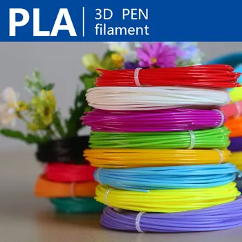 PLA 1,75 mm 20 Colores 3d pen filamento de la impresión 3D de la Pluma de filamento No irritante olor de filamentos de niños regalo de cumpleaños