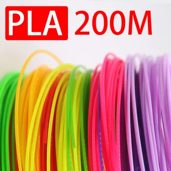 PLA 1,75 mm 20 Colores 3d pen filamento de la impresión 3D de la Pluma de filamento No irritante olor de filamentos de niños regalo de cumpleaños