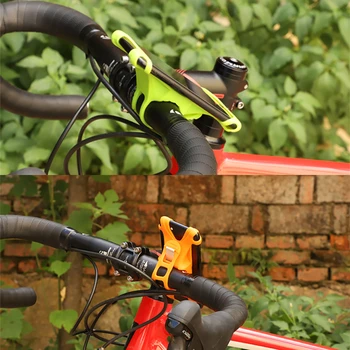 Universal de Bicicletas soporte para Teléfono Manillar Clip Para el iPhone X XS 8 Soporte de Montaje de la Bicicleta Titular del Teléfono Para Samsung Xiaomi Redmi