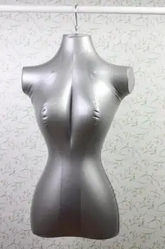 2016 Nueva Moda Femenina de la Mitad superior del Cuerpo Superior de la Camisa de Pantalla Inflable Maniquí Maniquí Torso Fábrica Modelo de ventas