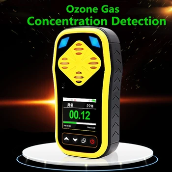El ozono Detector de Ozono O3 Medidor Exacta de la Fuga de Gas de Concentración Detector Portátil del Analizador de Monitor de Alarma Profesional USB