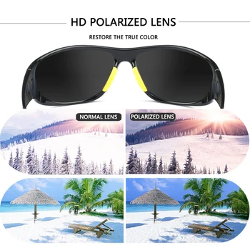 POLARSNOW 2020 Nuevo Deporte Gafas de sol de los Hombres y las Mujeres de la Marca del Diseñador de Revestimiento de Espejo UV400 Protección de Conducción Gafas de Sol PS211B