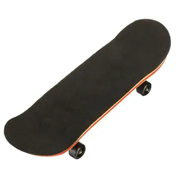 De arce, Diapasón de Madera mini dedo tablas de Deportes Skateboard Negro de los Rodamientos de las Ruedas de los Niños de Regalo Juego de 100mmx28mmx15mm