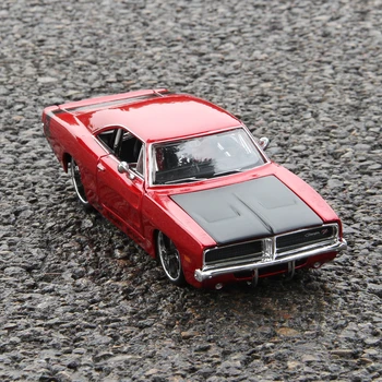 Maisto 1:24 de la Nueva venta caliente de 1969 Dodge Challenger simulación de aleación modelo de coche de la artesanía decoración de la colección de herramientas de juguete de regalo