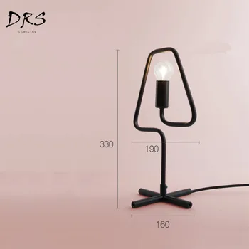 DRS Color Creativo Mesa de la Sala de la Lámpara Simple Personalidad Nórdico Moderno Escritorio del Estudio de la Lámpara de la Mesilla de Dormitorio lámparas