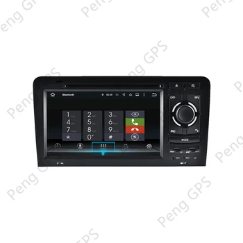 Estéreo del coche Para Audi A3 2003-2011 Android 10.0 Radio Multimedia con pantalla Táctil IPS de Navegación GPS unidad central Reproductor de DVD Carplay WIFI