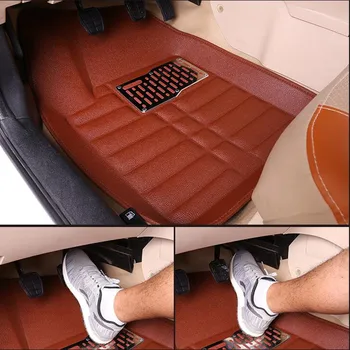 Coche alfombras de Pie de Alfombras Alfombras de Auto Peinado Para Subaru Tribeca 5pc Delantero & Trasero Tapetes de Goma
