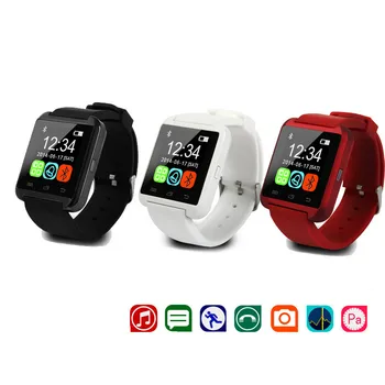 El Smartwatch Bluetooth Sport Smart Watch U8 Para Android Reloj del Teléfono Portátil Dispositivo de Reloj de las Mujeres de los Hombres GT08 DZ09 reloj inteligente
