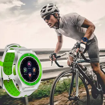 Reloj inteligente Android Bluetooth Podómetro Cámara Soporta 2G Tarjeta SIM de los Deportes de la prenda Impermeable Smartwatch Para Hombres, Mujeres Estudiantes