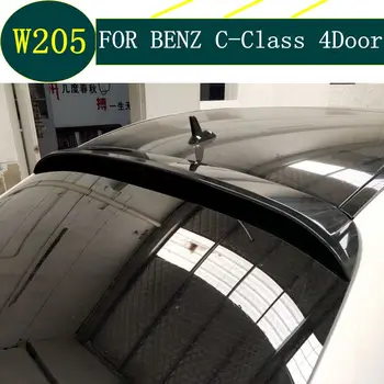 Para la ventana trasera, alerón de techo para benz W205 c63 C180 C200 C260 C300 C74 de alta calidad spoilers por el primer o el negro el color de la pintura
