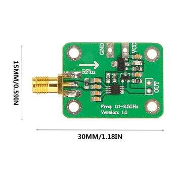 1PC AD8313 RF Poder Moudle Medidor Logarítmica Detector de Energía de Detección Amplia