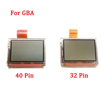 Original TFT Reflectante de la Pantalla de 32 pines 40Pin Reemplazo para Diferentes GBA juego de consola, sin luz de fondo de la pantalla de mando accesorios