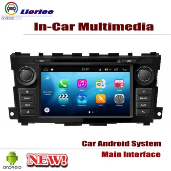 Radio de coche DVD GPS de Navegación Para Nissan Altima 2013-2018 Android HD Displayer Sistema de Audio Vídeo Estéreo En el Tablero de la Cabeza de la Unidad de