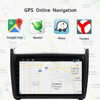 Android 9 de la Radio del Coche Para Mitsubishi Pajero Sport L200 Triton 2013-2017 Doble Din de Navegación GPS 9