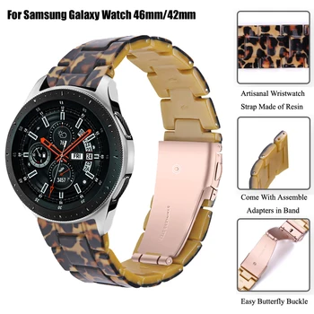 22 mm 20 mm de la Banda de Reloj Para Samsung Galaxy Reloj 3 45 mm 41 mm de Resina Correa de reloj de la Correa para Samsung Galaxy Reloj 46 mm 42 mm/Engranaje S3 Cinturón