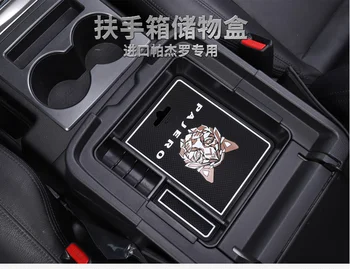 Apoyabrazos coche Caja de Almacenamiento de la Consola central de la Caja de Almacenamiento para Mitsubishi PAJERO V93 V97 V98 2007-2019