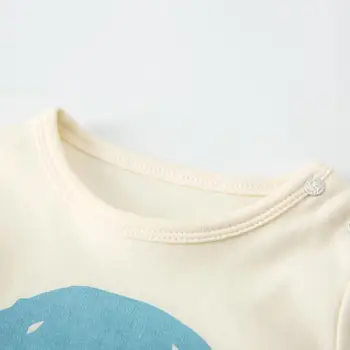 Pureborn Niños Camisa de Manga Larga de Bebé Niño Niña Impreso Bebé Niño Niña Tees Jersey T-shirt Ropa Casual Primavera Otoño