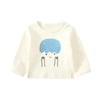 Pureborn Niños Camisa de Manga Larga de Bebé Niño Niña Impreso Bebé Niño Niña Tees Jersey T-shirt Ropa Casual Primavera Otoño