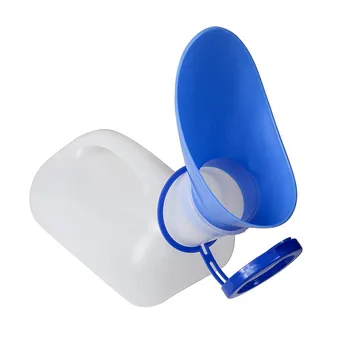 Unisex de Plástico Urinarios Incontinencia Botellas Adecuado Para los Ancianos Y los Niños Caben Unisex, las mujeres del uso orinal Portátil