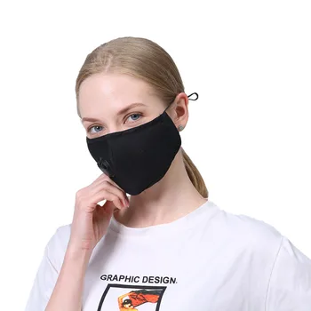 1 Pcs Lavable Cara de la Boca de la Máscara Anti Polvo de la Máscara de PM2.5 Filtro a prueba de viento de la Boca-controlar la propagación de las Bacterias de la Prueba de la Gripe Máscaras de Atención Reutilizables