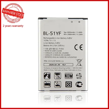 Original 3000mAh de la batería BL-51YF BL51YF BL 51YF Batería Para LG G4 H810 H815 H818 F500 US991 VS986 Teléfono de Alta calidad de la Batería