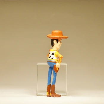 Disney Toy Story 4 Woody Q Versión de 6cm de PVC Figuras de Acción de mini Muñecas Juguetes de Niños modelo para los Niños regalo