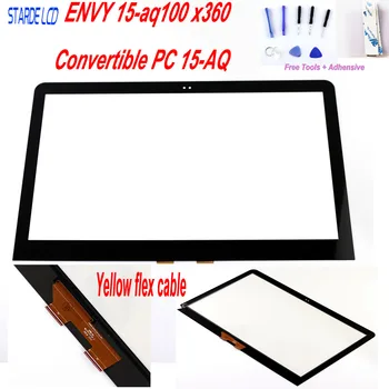 STARDE Reemplazo Touch Para HP ENVY 15-aq100 x360 PC Convertible 15-AQ 15-COMO Digitalizador de Pantalla Táctil de Sentido 15.6