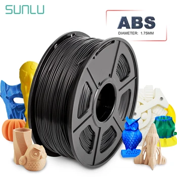 SUNLU ABS 3D del Filamento 1.75 MM 1 kg de Plástico ABS de la Impresora 3D de los Filamentos en el Extranjero el Envío Rápido de Impresión 3D, Materiales de