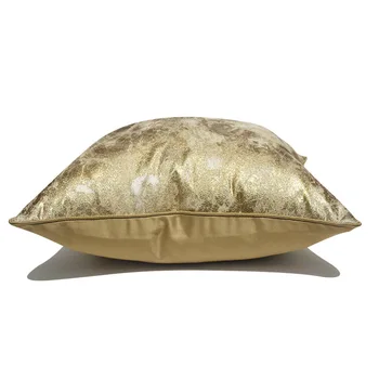 El Lujo moderno de Champán de Oro de la funda del Cojín de 50x50 Diseño Abstracto cojín de Cubierta Para el Hotel Sofá Cama de Decoración para el Hogar funda de Almohada