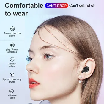 L21 Bluetooth de los Auriculares de alta fidelidad Sonidos Auricular Inalámbrico de manos libres de auriculares Estéreo de Juego del Auricular Para el iphone Samsung Smart Phones