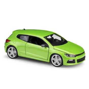 Bburago 1:24 Volkswagen Scirocco R Negro simulación de aleación modelo de coche y Recoger los regalos de juguetes