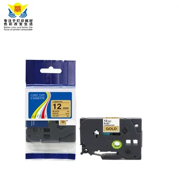 JIANYINGCHEN 2PCS compatible color tze etiqueta de la cinta de los Hermanos p-touch impresoras Tze231 Tze-231 12m m para la impresora de etiquetas de promoción de la