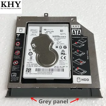 Nuevo 2º HDD Caddy 9.0 mm SATA3.0 de SSD HDD Soporte para Lenovo IdeaPad 320 320-14IKB IdeaPad 320-15AST IdeaPad 320-15ISK 320-15IKB