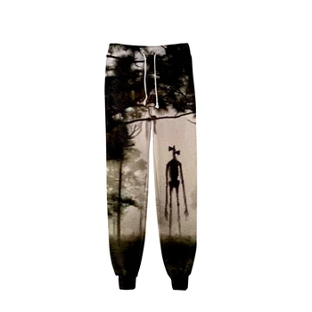 La sirena de la Cabeza de Impresión en 3D de Pantalones de Carrito de la Mujer/para Hombre de la Moda Streetwear Pantalones Largos de la Venta Caliente de la Sirena de la Cabeza Casual y Cool boy/niñas pantalones de Chándal