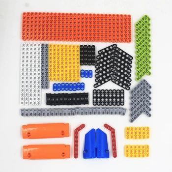Nueva 153pcs modelo de bloques de construcción de juguete de niño piezas technic ladrillos para la construcción los juguetes de los niños studless vigas cuadrados compatible con Lego