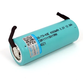 3.2 V 26700 4000mAh LiFePO4 Batería 3C Descarga Continua Máxima 5C batería de Energía Para coche Eléctrico scooter de almacenamiento de Energía