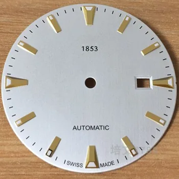 33mm reloj de marcación de caso de las manos para T060407 hombres mecánicos T060 ver texto ver los accesorios T060407 de las piezas de reparación